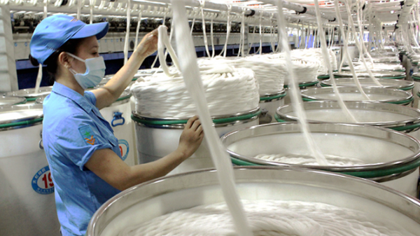  Sản xuất sợi - một trong những mặt hàng xuất khẩu quan trọng của Việt Nam sang Thổ Nhĩ Kỳ